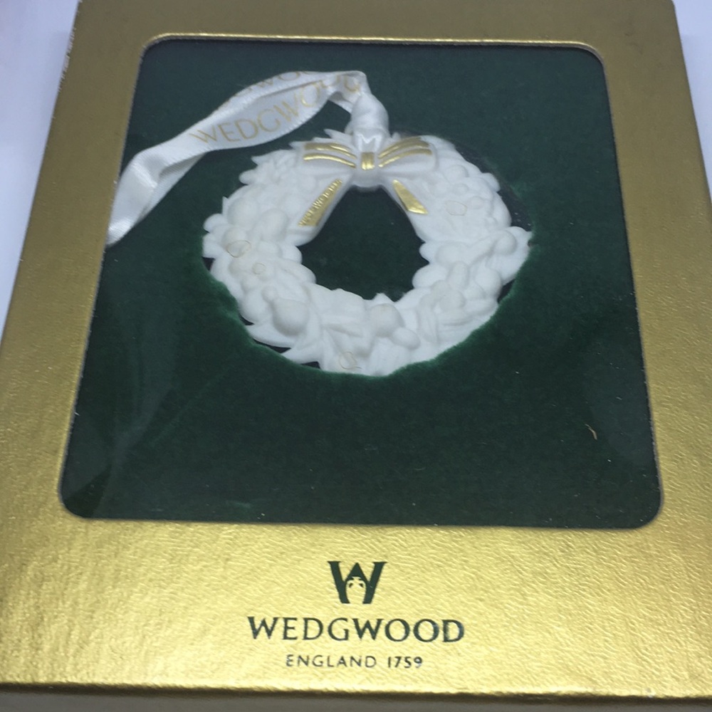Wedge wood Christmas Ornament